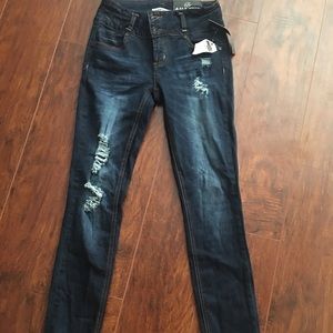 Charlotte Russe Refuge Skinny Boyfriend Jeans